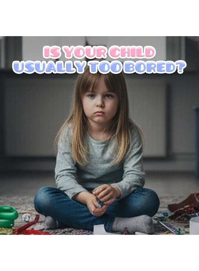 مشروع تعليمي للأطفال مع مصباح عرض أزرق مزين بالزهور وبطاقات قصصية ثلاثية للمتعة على الجدران والأسقف - Image 3